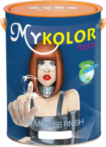 Sơn Mykolor Ngoại Thất Bóng - Mykolor Touch Semigloss Fisnish